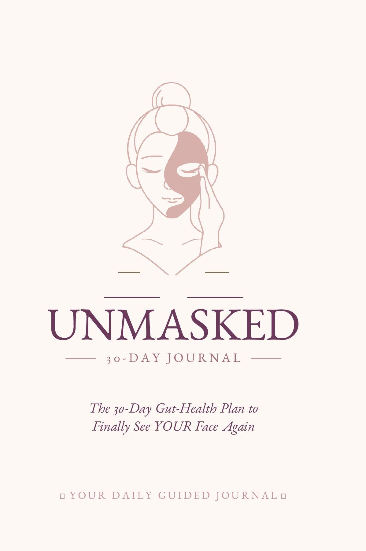 Unmasked hardcover journal product image