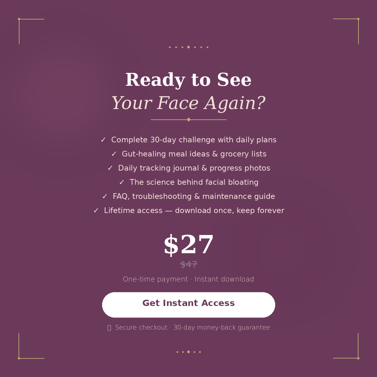 Unmasked: The 30-Day Face Debloat Challenge